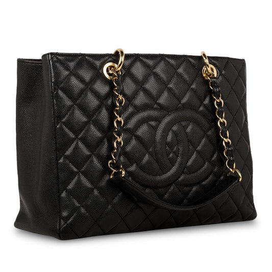 Chanel Timeless Caviar Black Tote Bag Style 32 Rovelle Bags