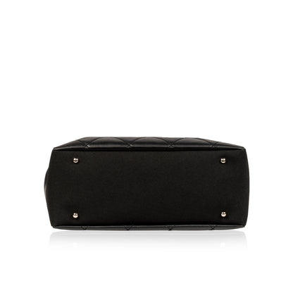 Chanel Luxury Quilted Black Tote Bag Rovelle Bags