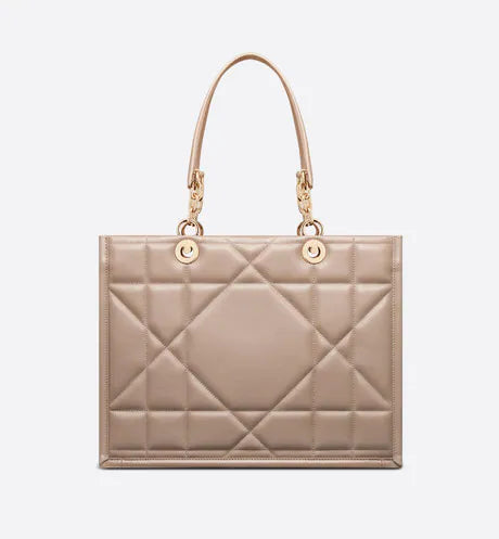 CHRISTIAN DIOR MEDIUM DIOR CALFSKIN LEATHER ESSENTIAL TOTE BAG Rovelle Bags