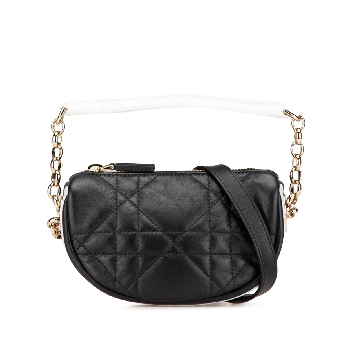 Dior Quilted Leather Handbag Rovelle Bags