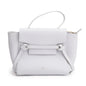 Celine 2021 Grey Grained Calfskin Leather Nano Belt Bag