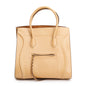 Celine Beige Drummed Calfskin Leather Mini Luggage Tote