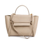 Celine Beige Grained Calfskin Leather Mini Belt Bag