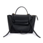 Celine Black Grained Leather Mini Belt Bag