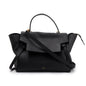 Celine Black Grained Leather Mini Belt Bag