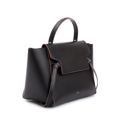 Celine Grey Smooth Calfskin Leather Mini Belt Bag