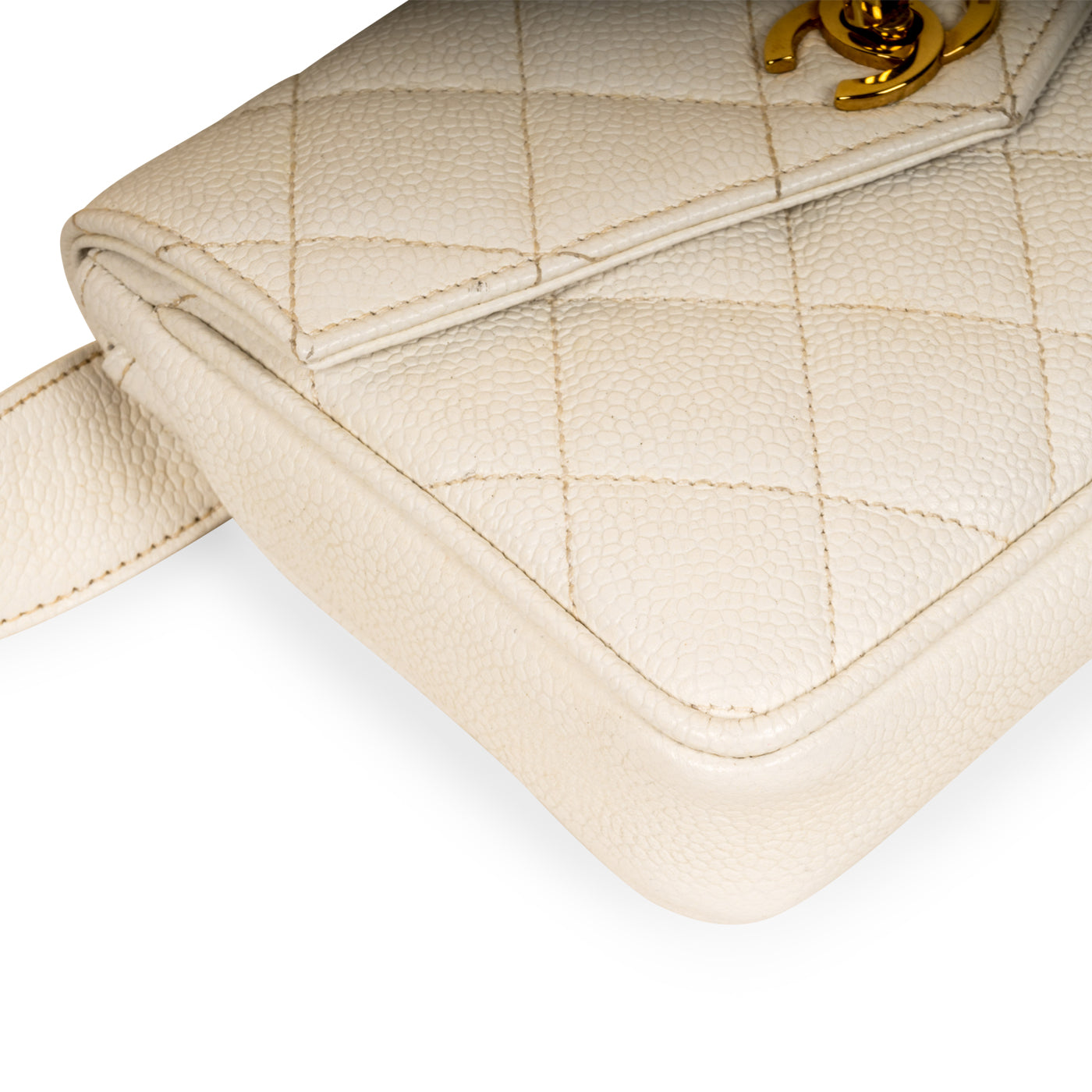Chanel Luxury Lambskin Gold Handbag Style 7 Rovelle Bags