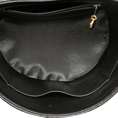 Chanel Cc Chevron Caviar Turnlock Vanity Bag Rovelle Bags