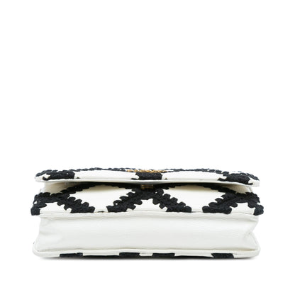 Chanel Calfskin Crochet 19 Wallet On Chain Rovelle Bags