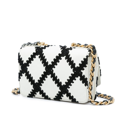 Chanel Calfskin Crochet 19 Wallet On Chain Rovelle Bags