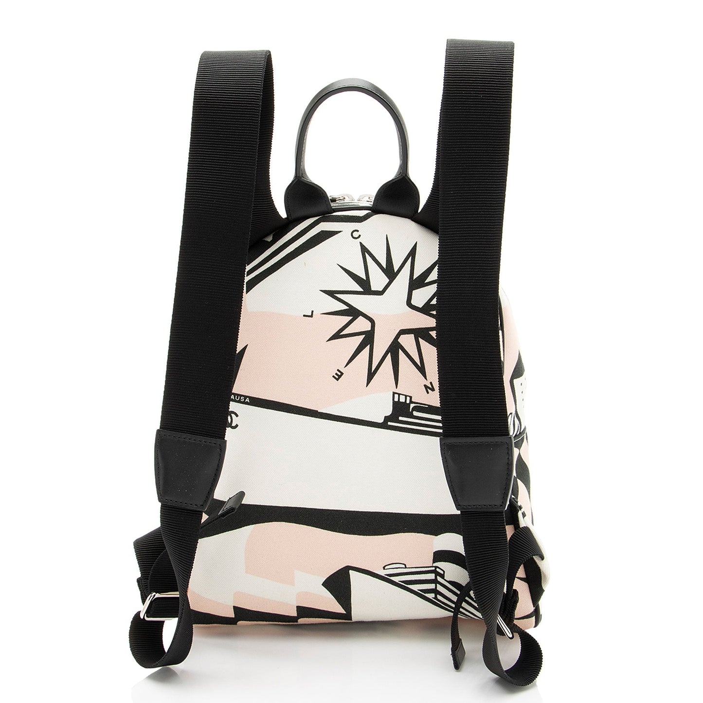 Chanel Canvas La Pausa Bay Backpack Rovelle Bags