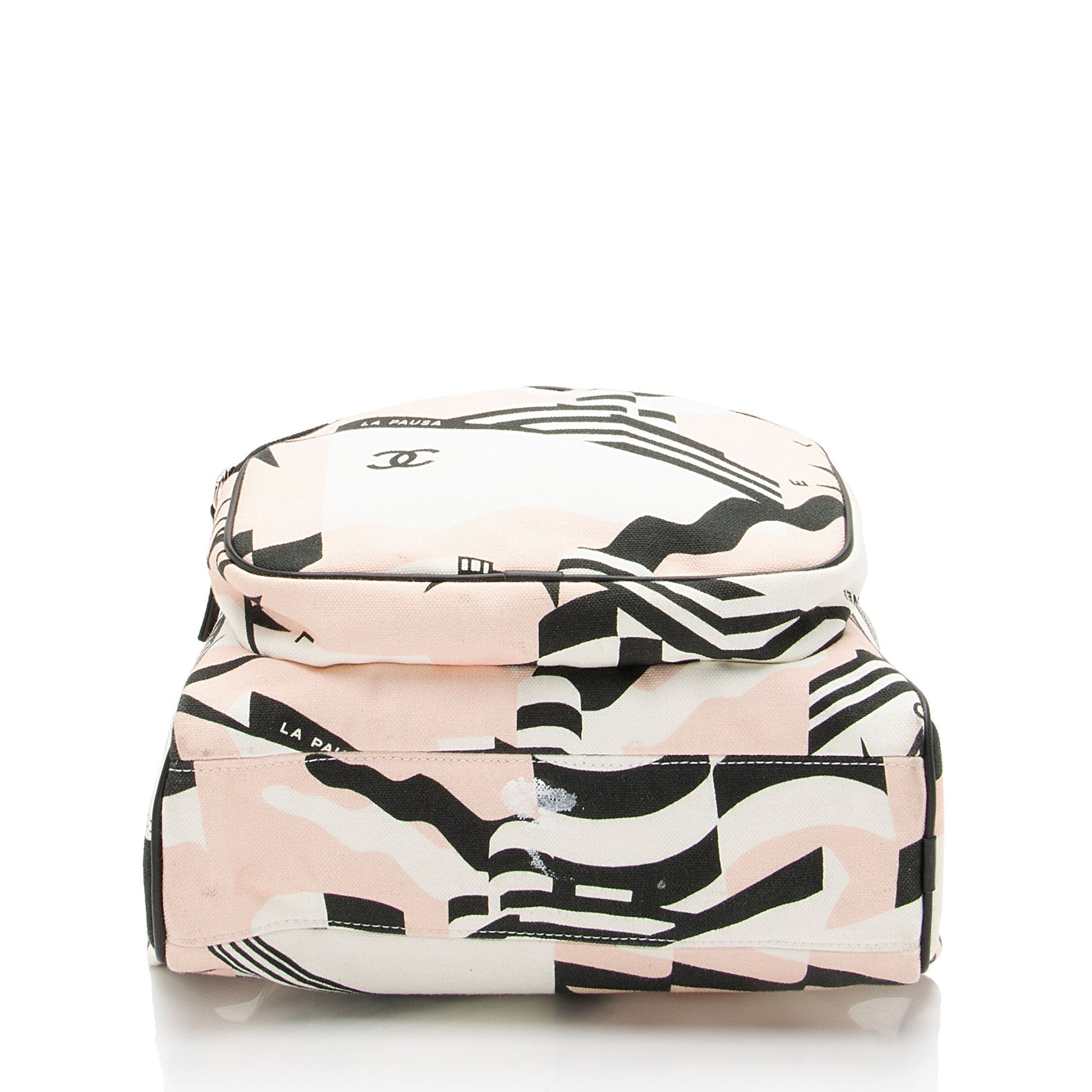 Chanel Canvas La Pausa Bay Backpack Rovelle Bags