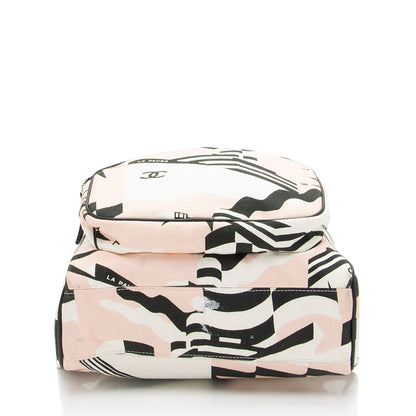 Chanel Canvas La Pausa Bay Backpack Rovelle Bags