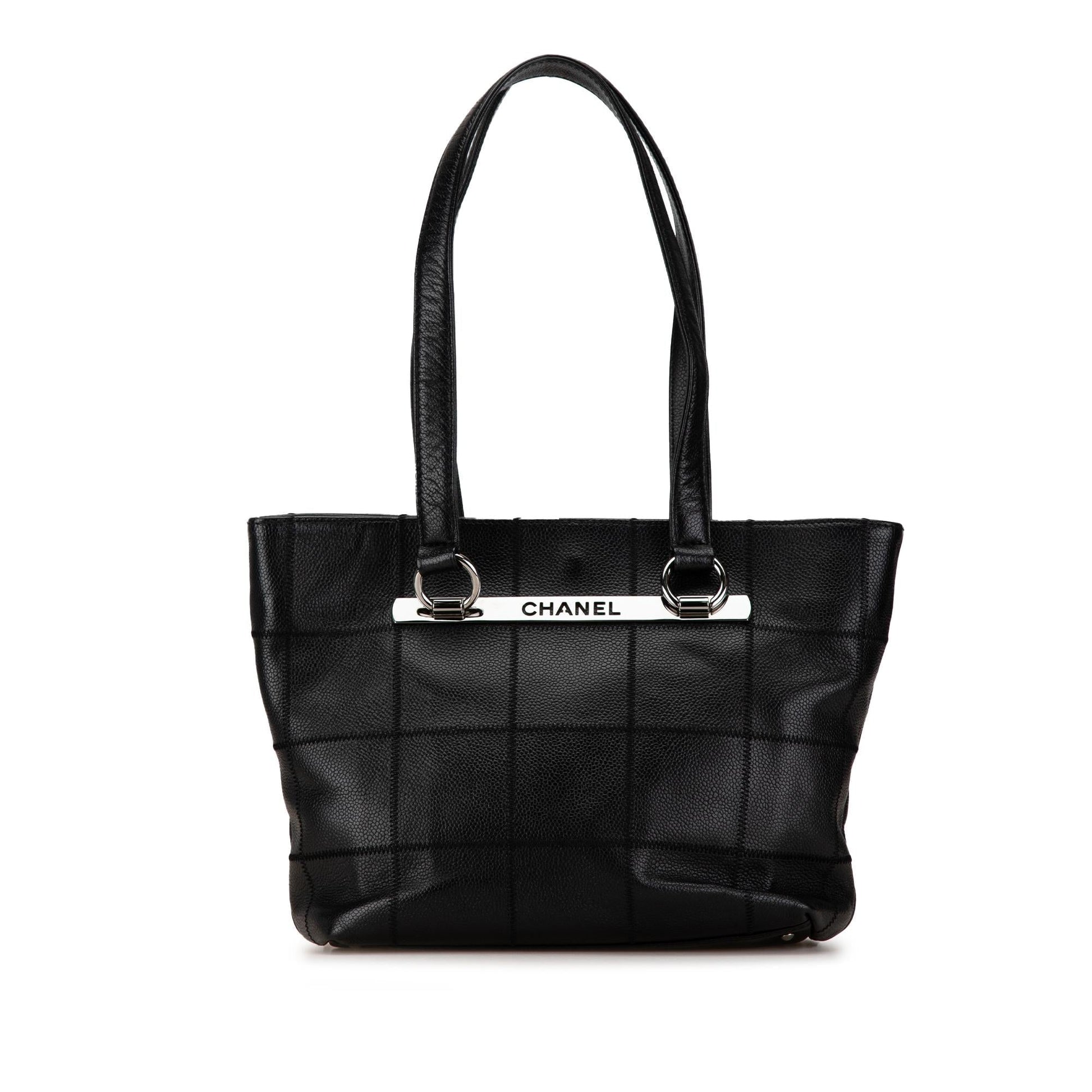 Chanel Gabrielle Caviar Black Tote Bag Style 7 Rovelle Bags