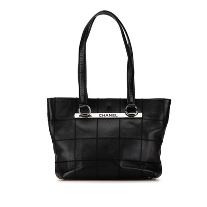 Chanel Gabrielle Caviar Black Tote Bag Style 7 Rovelle Bags