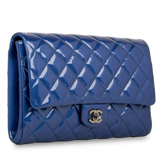 Chanel WOC Lambskin Silver Crossbody Rovelle Bags