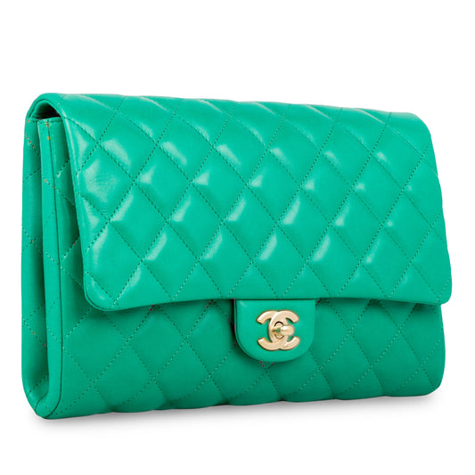 Chanel WOC Lambskin Gold Crossbody Rovelle Bags