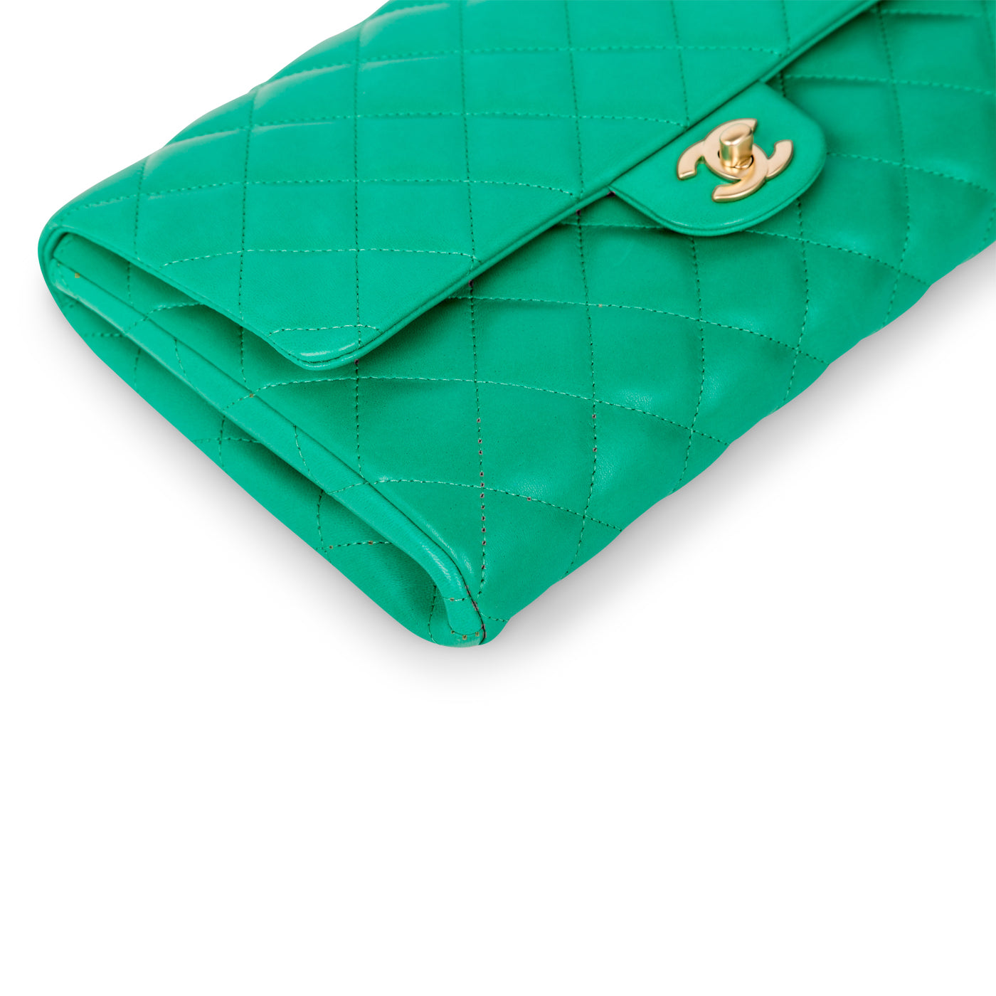 Chanel WOC Lambskin Gold Crossbody Rovelle Bags