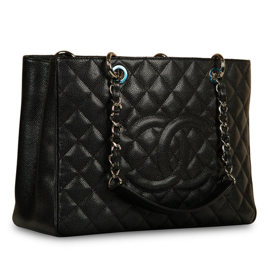 Chanel Timeless Caviar Black Tote Bag Style 23 Rovelle Bags