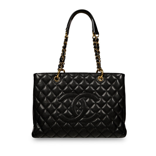 Chanel Timeless Caviar Black Tote Bag Style 6 Rovelle Bags