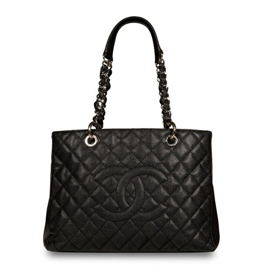 Chanel Timeless Caviar Black Tote Bag Style 3 Rovelle Bags