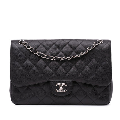 Chanel Gabrielle Caviar Black Shoulder Bag Style 2 Rovelle Bags