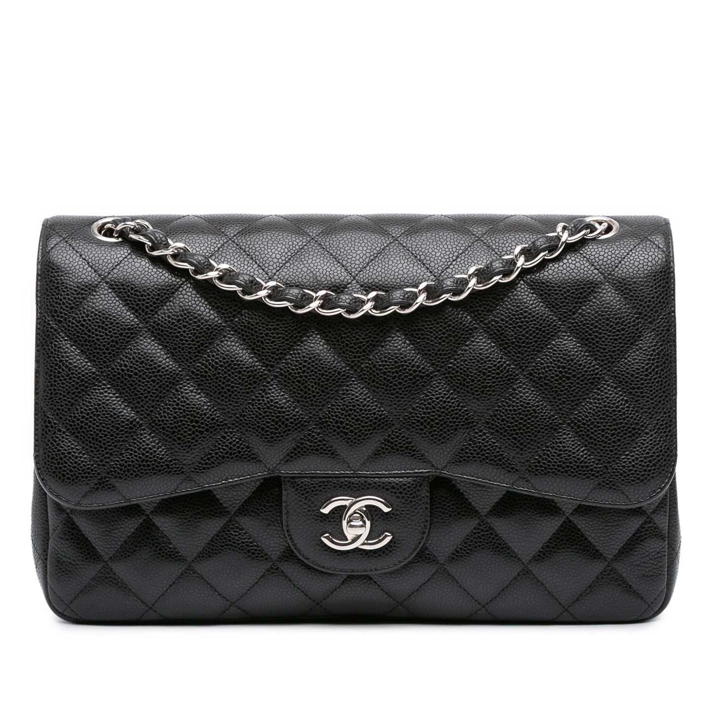 Chanel Gabrielle Caviar Black Shoulder Bag Caviar Rovelle Bags