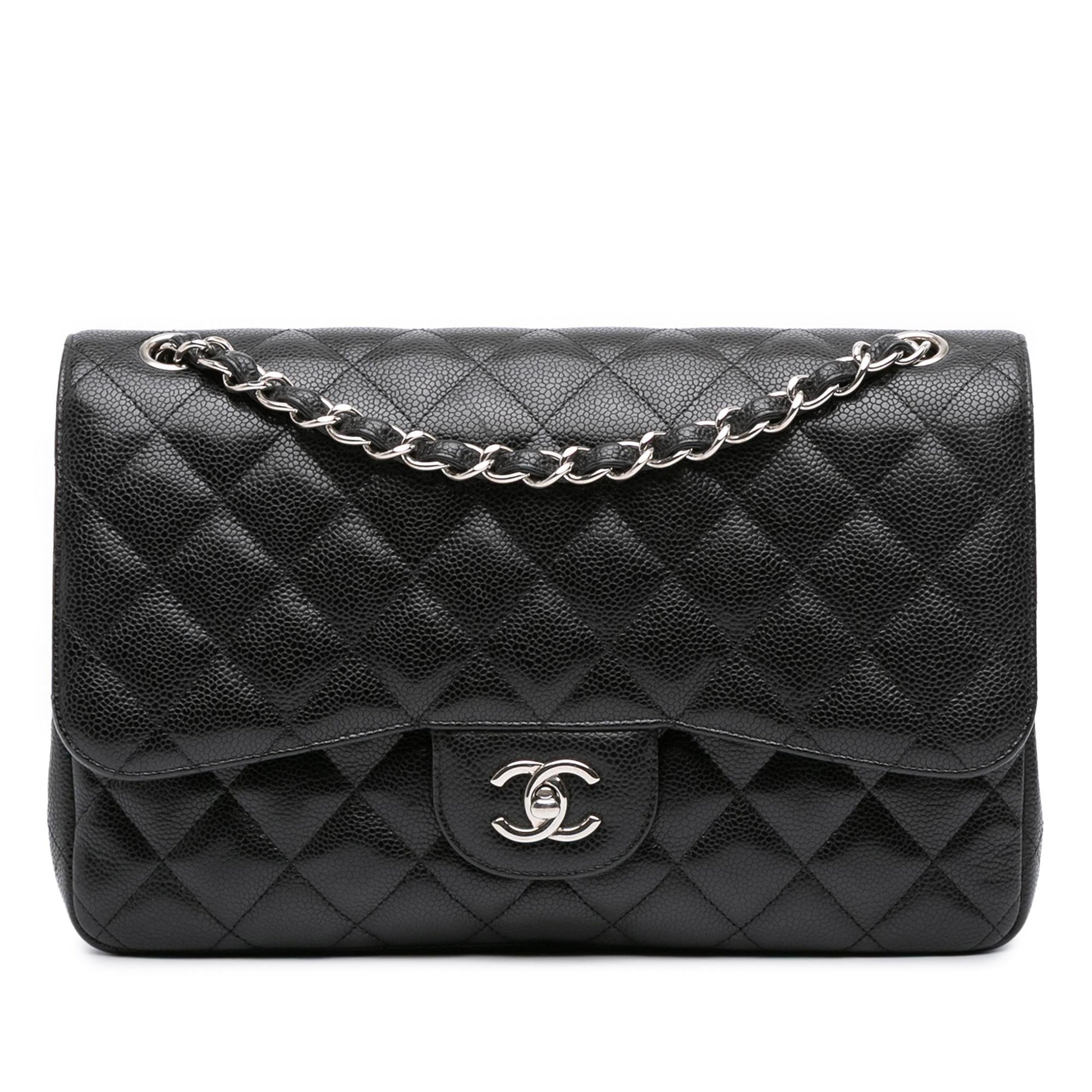 Chanel Gabrielle Caviar Black Shoulder Bag Caviar Rovelle Bags