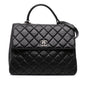 Chanel Large Lambskin Trendy Cc Top Handle Bag Rovelle Bags