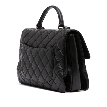 Chanel Large Lambskin Trendy Cc Top Handle Bag Rovelle Bags