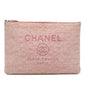 Chanel Large Tweed Deauville O Case Clutch Rovelle Bags