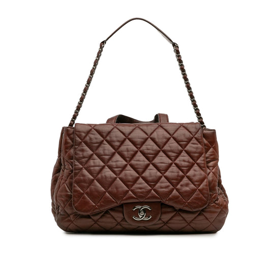Chanel Maxi Quilted Lambskin 3 Tote Rovelle Bags