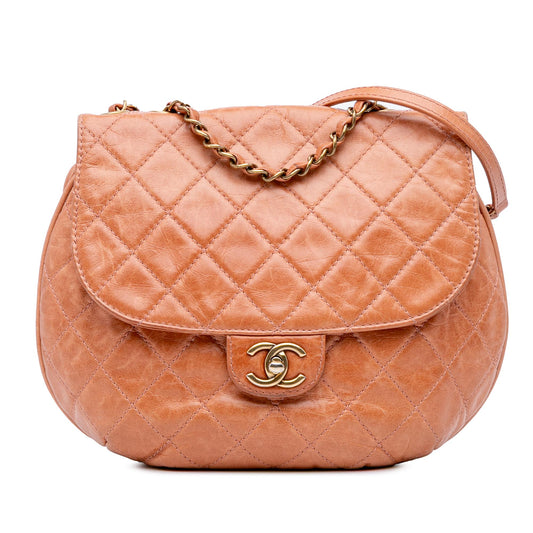Chanel Medium Aged Calfskin Bubble Cc Flap Rovelle Bags