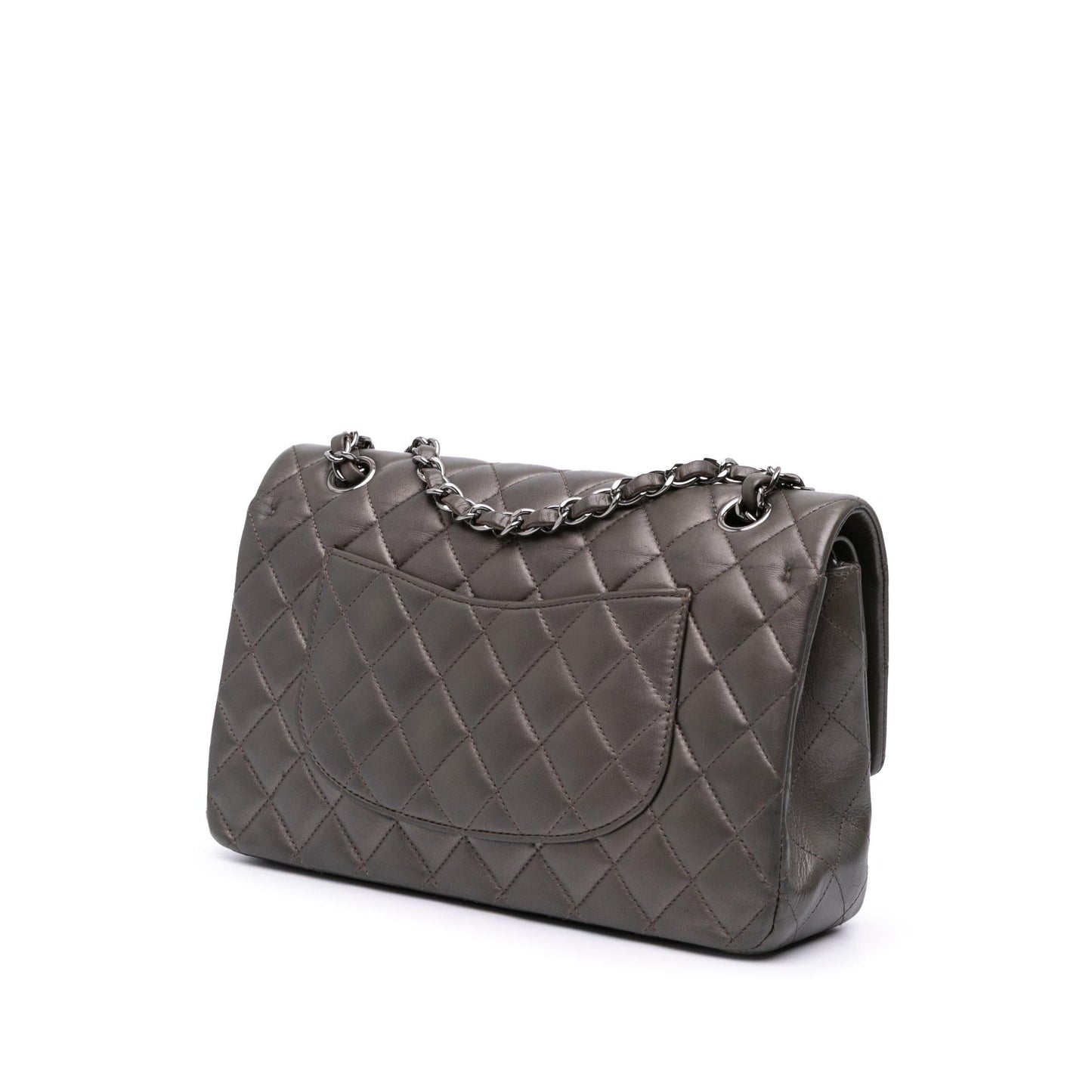 Chanel Gabrielle Lambskin Grey Shoulder Bag Style 3 Rovelle Bags