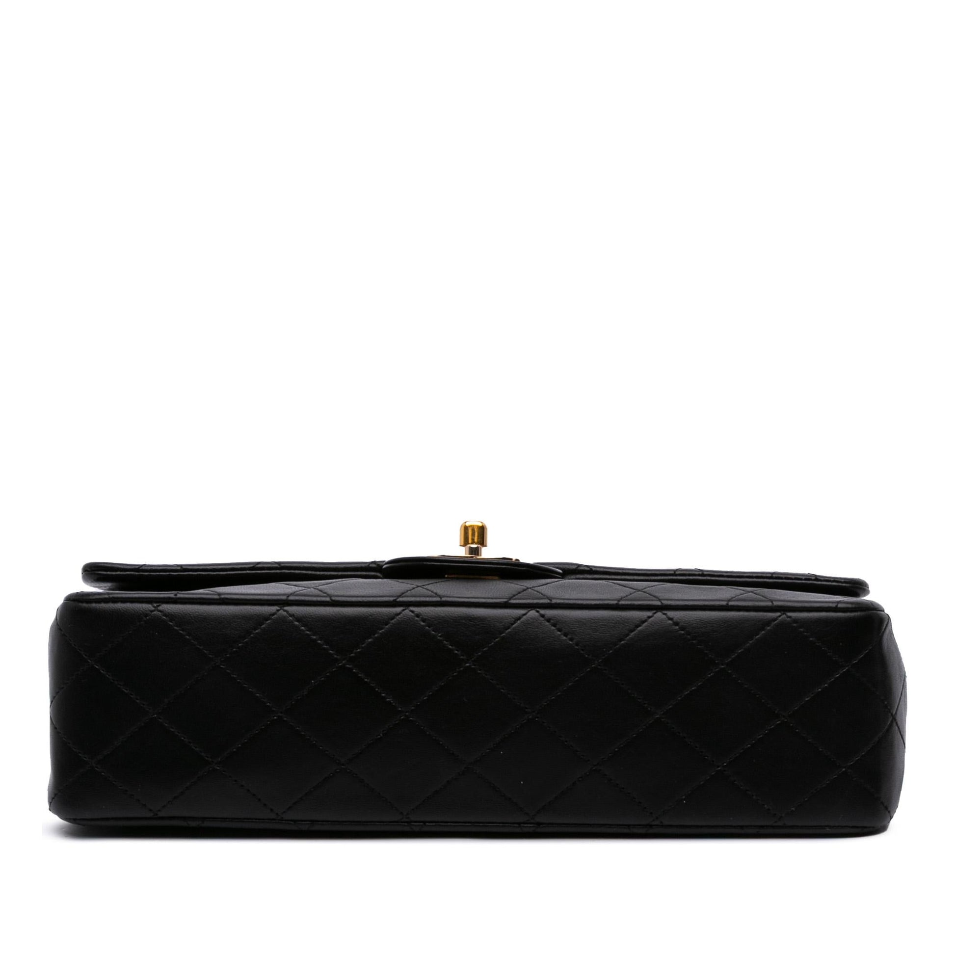 Chanel Gabrielle Lambskin Black Shoulder Bag Style 7 Rovelle Bags