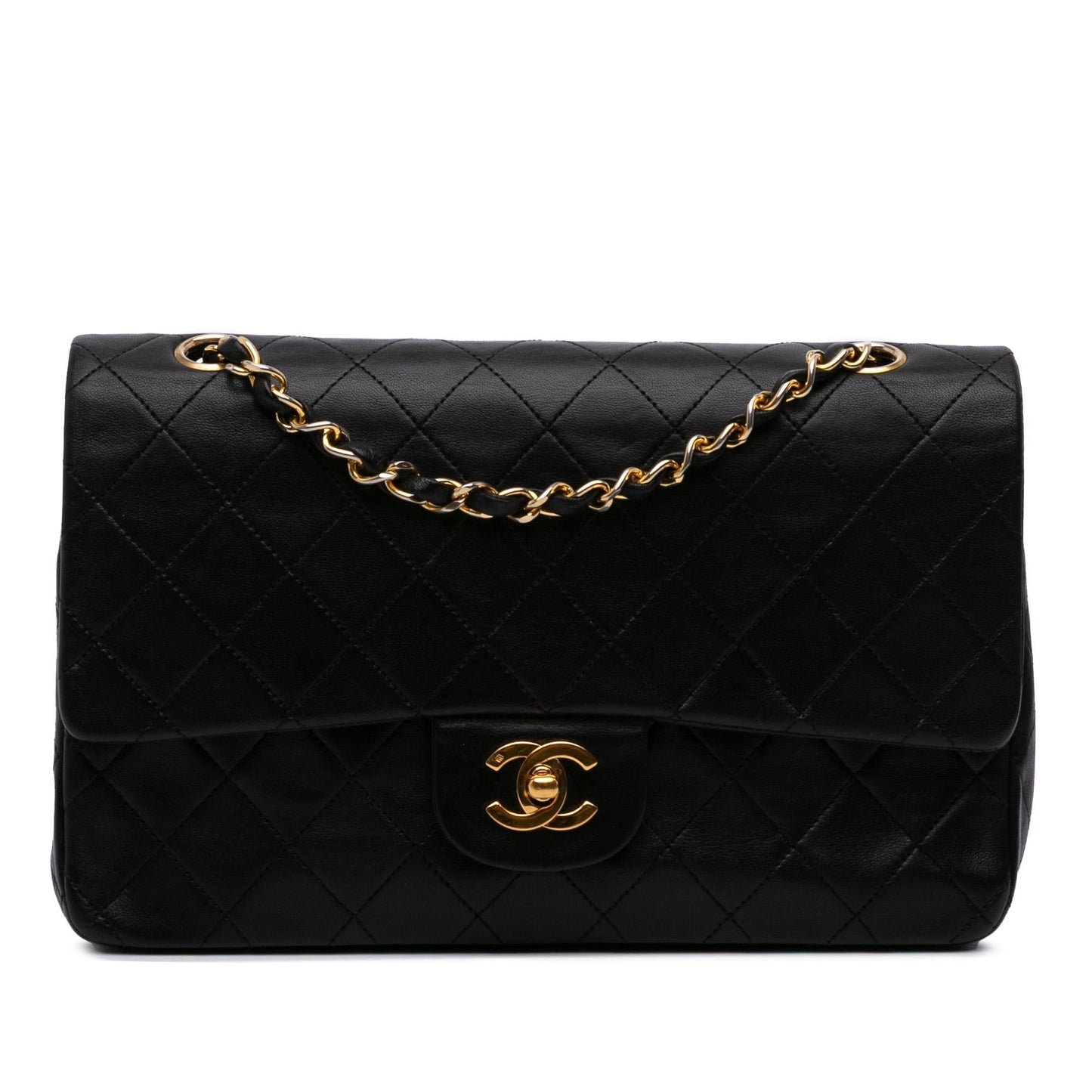 Chanel Gabrielle Lambskin Black Shoulder Bag Style 7 Rovelle Bags