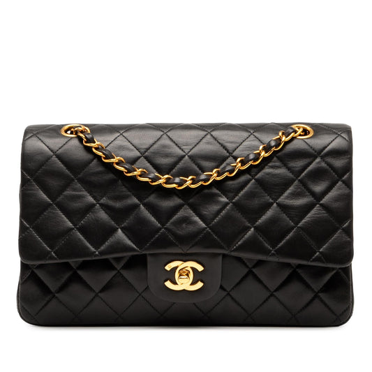 Chanel Medium Classic Lambskin Double Flap Rovelle Bags