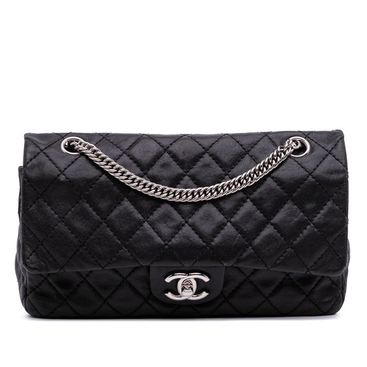 Chanel Medium Classic Washed Lambskin Bijoux Chain Double Flap Rovelle Bags