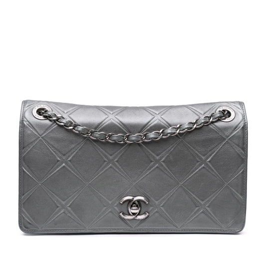 Chanel Medium Embossed Calfskin Propeller Flap Rovelle Bags