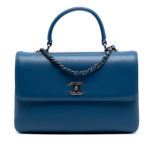 Chanel Medium Lambskin Trendy Cc Top Handle Bag Rovelle Bags