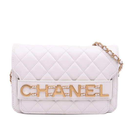 Chanel Medium Quilted Calfskin Enchained Flap Rovelle Bags
