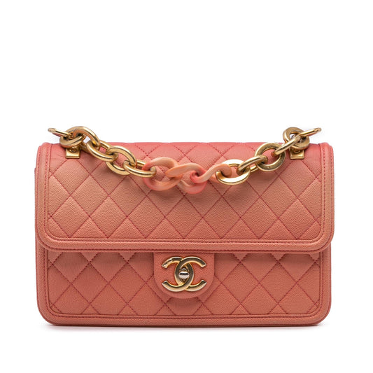 Chanel Medium Quilted Caviar Sunset On The Sea Flap Rovelle Bags