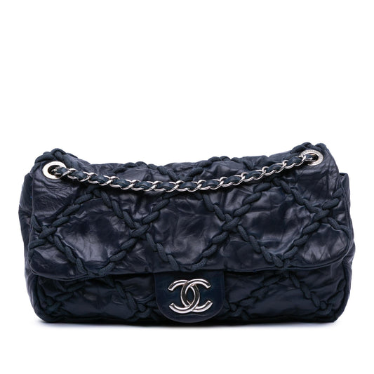 Chanel Medium Quilted Crinkled Calfskin Ultra Stitch Flap Rovelle Bags