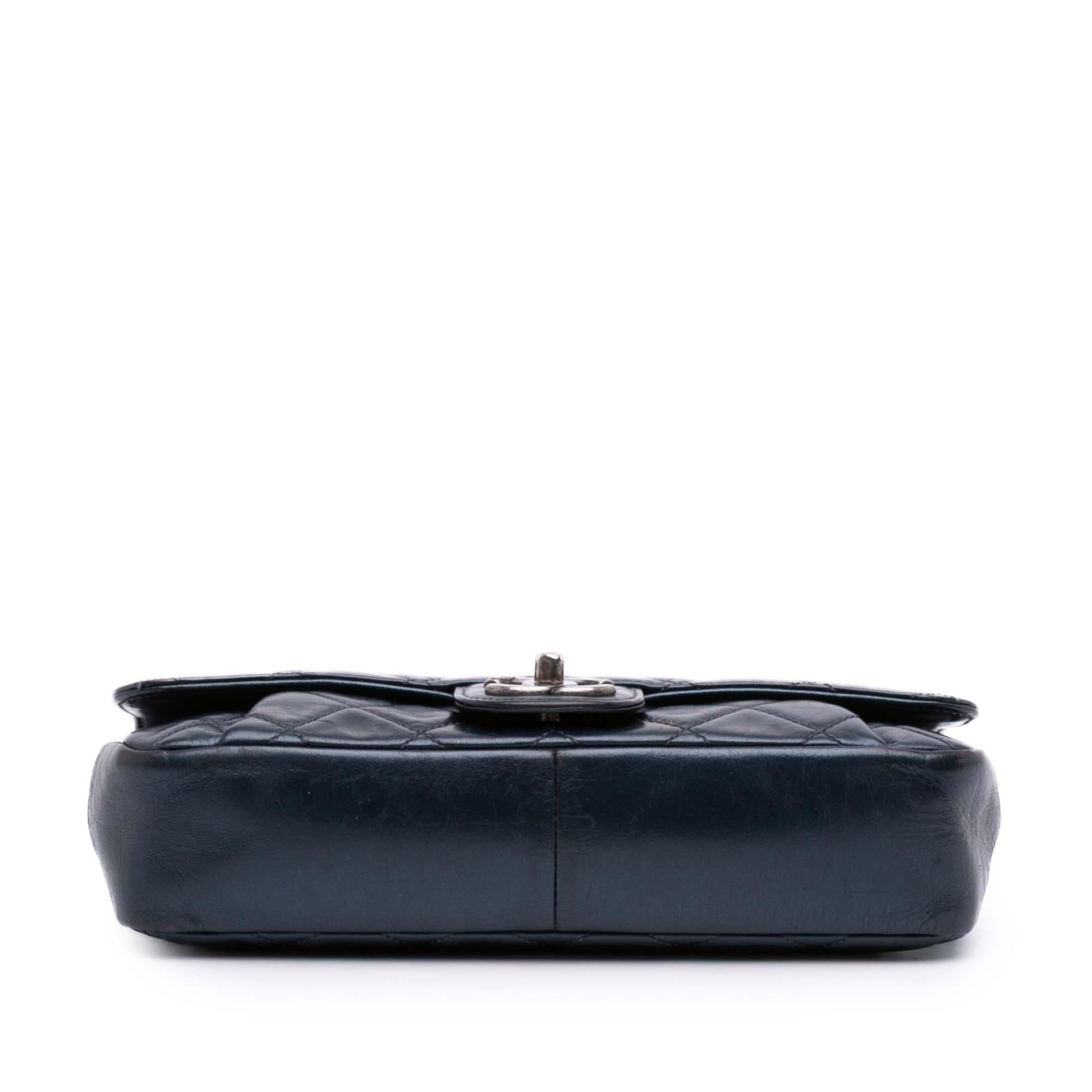 Chanel Medium Quilted Glazed Calfskin Coco Pleats Flap Rovelle Bags