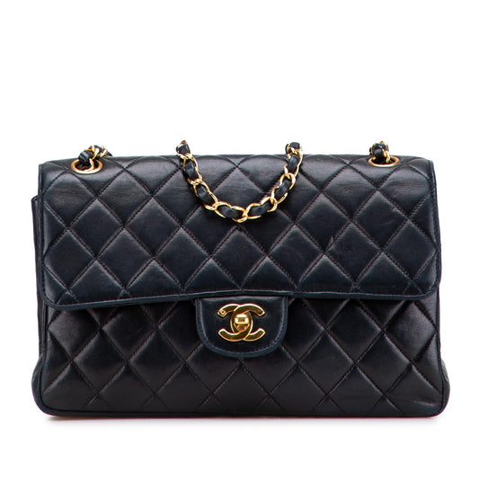 Chanel Medium Quilted Lambskin Double Sided Flap Rovelle Bags