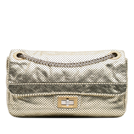 Chanel Medium Reissue Perforated Calfskin Drill Flap Rovelle Bags