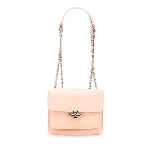 Chanel Mini Quilted Caviar Cc Box Flap Rovelle Bags