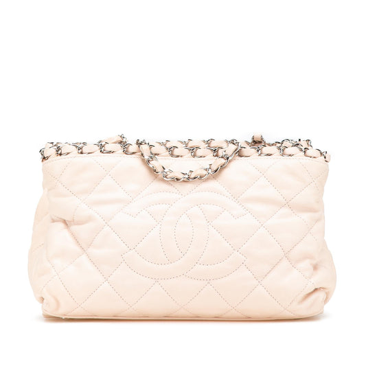 Chanel Mini Quilted Lambskin Chain Me Tote Rovelle Bags