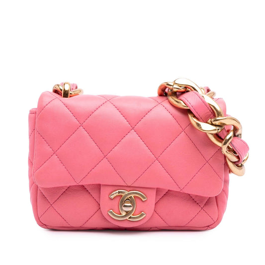 Chanel Mini Quilted Lambskin Funky Town Flap Rovelle Bags