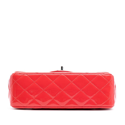 Chanel Mini Rectangular Classic Patent Single Flap Rovelle Bags